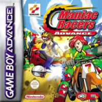 Motocross Maniacs Advance GameBoy Advance  box art